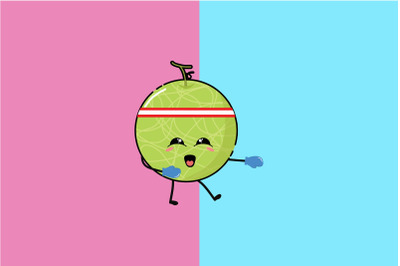 Kawaii Cute Melon Art