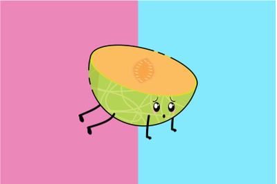 Kawaii Cute Push Up Melon