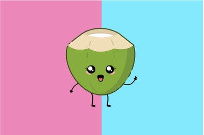 Kawaii Cute Coconut