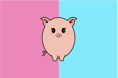 Kawaii Cute Pig