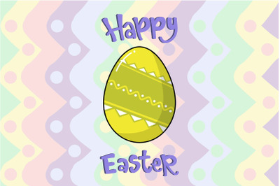 Easter Yellow Egg