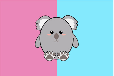 Kawaii Cute Koala Art