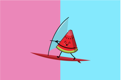 Kawaii Cute Watermelon Art