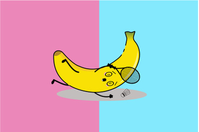 Kawaii Cute Banana Art