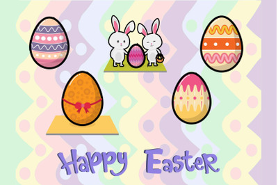 Easter Bunny Egg 5 Bundle