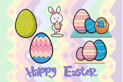 Easter Bunny Egg 5 Bundle