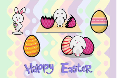 Easter Bunny Egg 5 Bundle