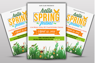 Hello Spring Flyer