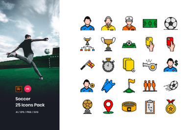 Soccer Icons Pack