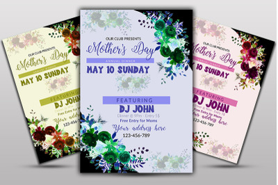 Mother Day Event Flyer