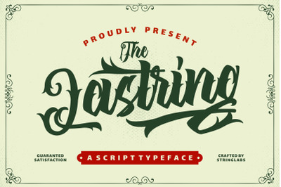 The Lastring - Tattoo Script Font