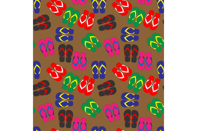 sandal seamless pattern