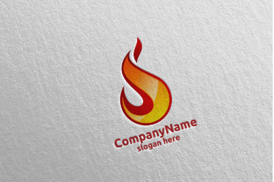 Letter F Logo Design 8 By Denayunethj Thehungryjpeg Com