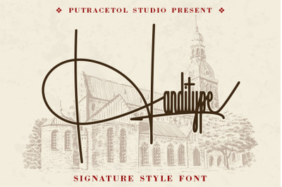 Handitype - Signature Style Font