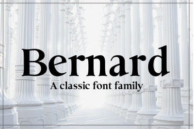 Bernard Typeface