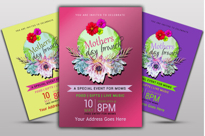 Mother day Flyer Template