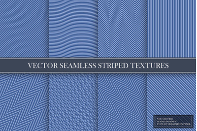 Elegant seamless striped patterns