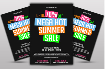 Mega Hot Sale Flyer