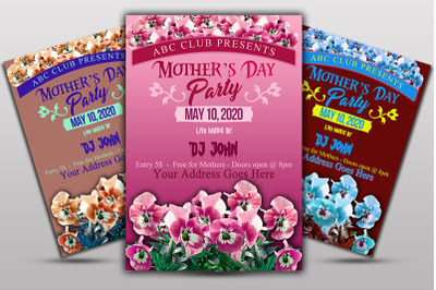 Mother Day&nbsp; Floral Flyer