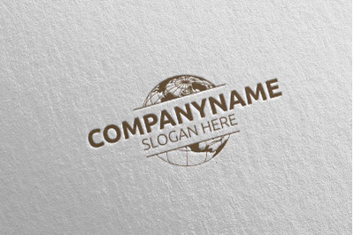 Global Modern Technology Logo Design 7