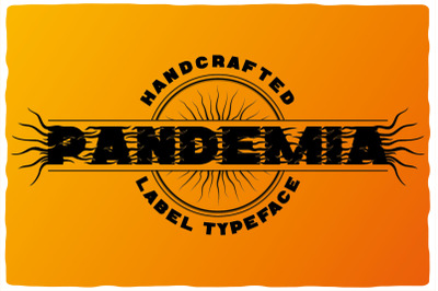 Pandemia typeface