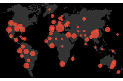 Chart, infographic spread pandemic infection Epidemic interface