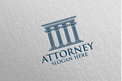 Law and Attorney Logo Design 2