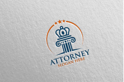 Law and Attorney Logo Design 9