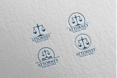 Law and Attorney Logo Design 11