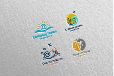 Travel and Tour Logo Design 11