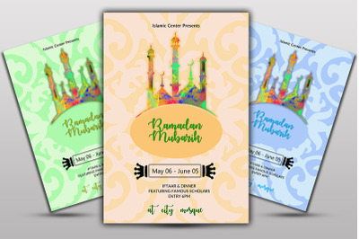 Ramadan Mubarik Flyer