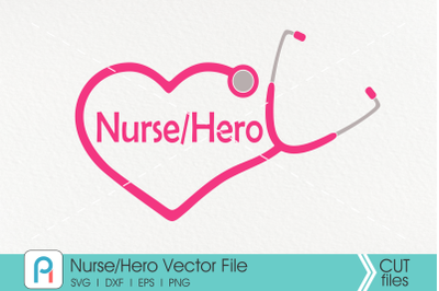 Nurse Svg, Nurse Care Svg, Stethoscope Svg, Hero Svg, Nurse