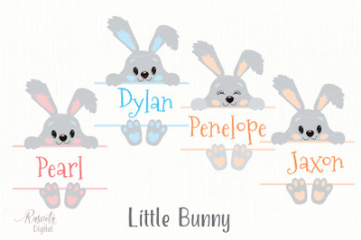 Cute Little Easter Bunny Clipart 6