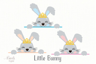 Cute Little Easter Bunny Clipart 7