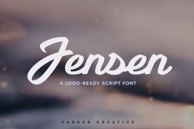 Jensen - Logo-Ready Script Font