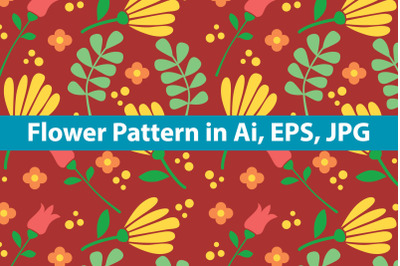 Flower Pattern Illustration