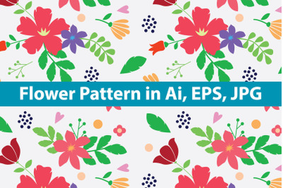 Flower Pattern Minimalist