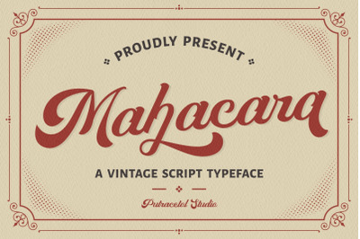 Mahacara - Vintage Script