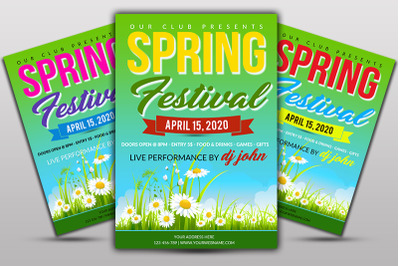 Spring Festival&nbsp;Flyer