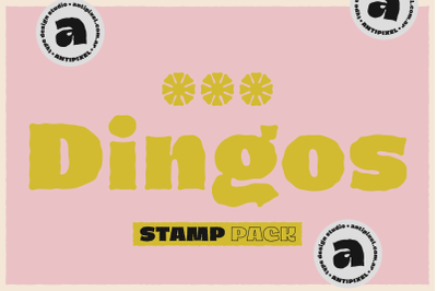 Dingos Stamp Pack