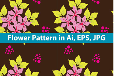 Vintage Flowers Pattern