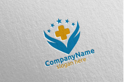 Cross Wings Medical Hospital Logo 36