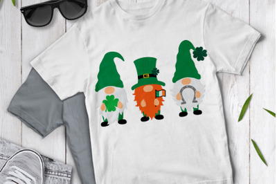 Gnome SVG, St Patricks Gnomes SVG, Leprechaun,  Gnome Clipart.