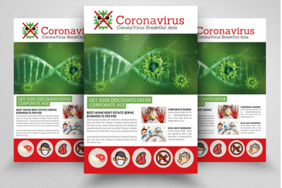 Coronavirus Campaign Flyer/Poster