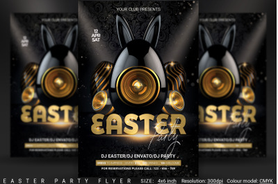 Easter Party Flyer