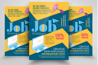 Job Vacancy Flyer/Poster Template