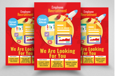 Business Recruitment Flyer Template