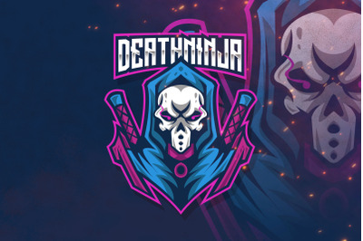 Death Ninja Esport Logo Template