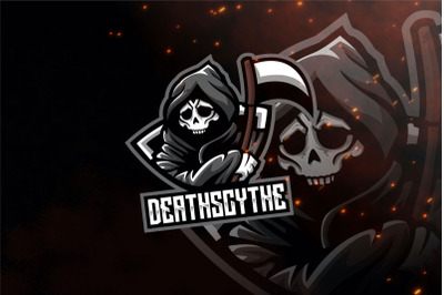 Death Scythe Esport Logo Template