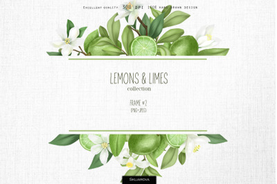 Lemons &amp; limes. Frame #2.